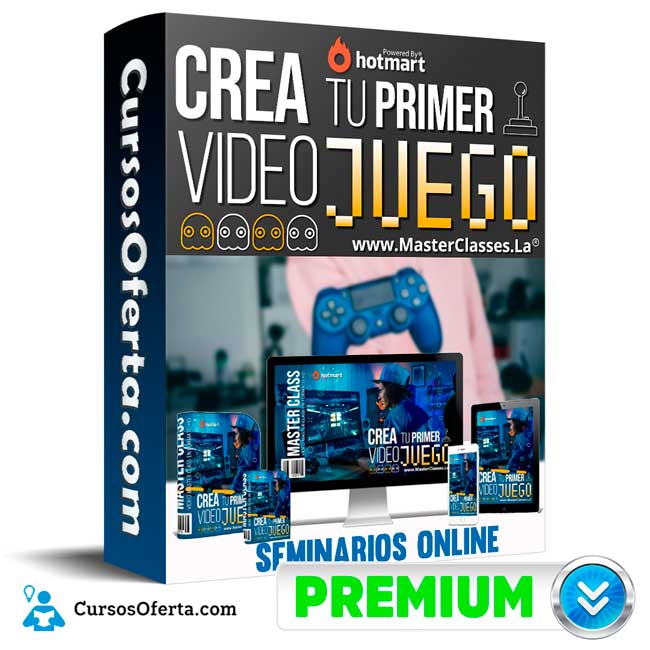 Curso Crea tu primer Video Juego – Seminarios Online 12 Curso Crea tu primer Video Juego – Seminarios Online