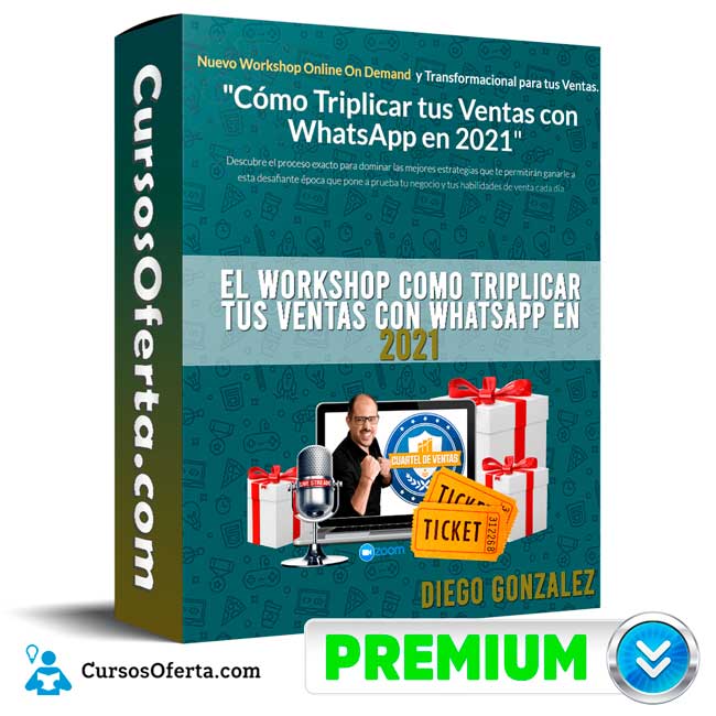 Curso El WORKSHOP Cómo Triplicar Tus Ventas Con WhatsApp En 2021 – Diego Gonzalez 3 Curso El WORKSHOP Cómo Triplicar Tus Ventas Con WhatsApp En 2021 – Diego Gonzalez