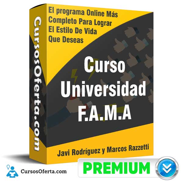 Curso Universidad FAMA – Javi Rodríguez y Marcos Razzetti 5 Curso Universidad FAMA – Javi Rodríguez y Marcos Razzetti