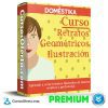 Curso Retratos Geométricos Ilustración