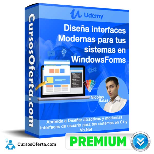 Diseña interfaces Modernas para tus sistemas en WindowsForms – Nicolas Salas 1 Diseña interfaces Modernas para tus sistemas en WindowsForms – Nicolas Salas