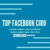 Top Facebook Ciro de Mariano Antonio