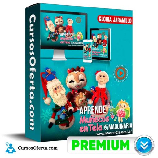 Aprende Muñecos en Tela sin Maquinaria – Gloria Jaramillo 23 aprende munecos en tela sin maquinaria gloria jaramillo 651cfc82890e6