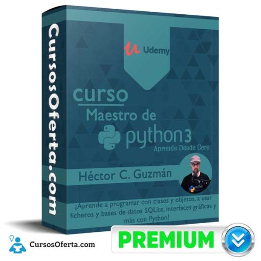 Curso Maestro de Python 3: Aprende Desde Cero 1 curso maestro de python 3 aprende desde cero 651afa488f520