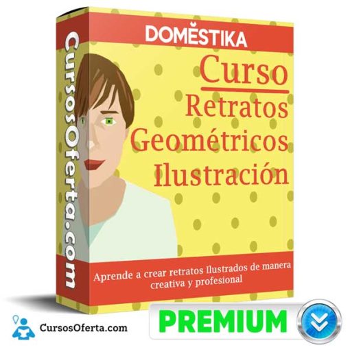 Curso Retratos Geométricos Ilustración 9 curso retratos geometricos ilustracion 651afeaba6ddb