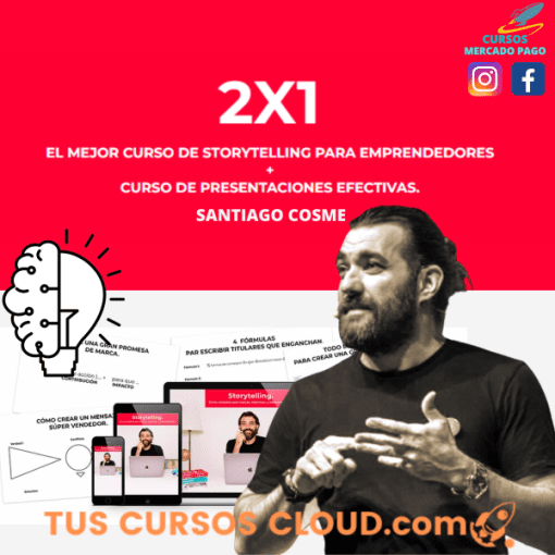 CURSO DE STORYTELLING PARA EMPRENDEDORES + CURSO DE PRESENTACIONES EFECTIVAS 3 curso de storytelling para emprendedores curso de presentaciones efectivas 6690346496671