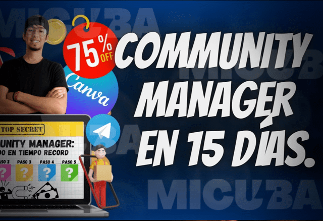Community Manager en 15 días de Sergio Chala 1 Community Manager en 15 días de Sergio Chala